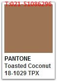 Pantone Toasted Coconut 18 1029 Tpx 色号查询 彩虹国际色卡 您色彩选择的好帮手 Pantone 国内代理商 欢迎您的光临 潘通色卡国际通用